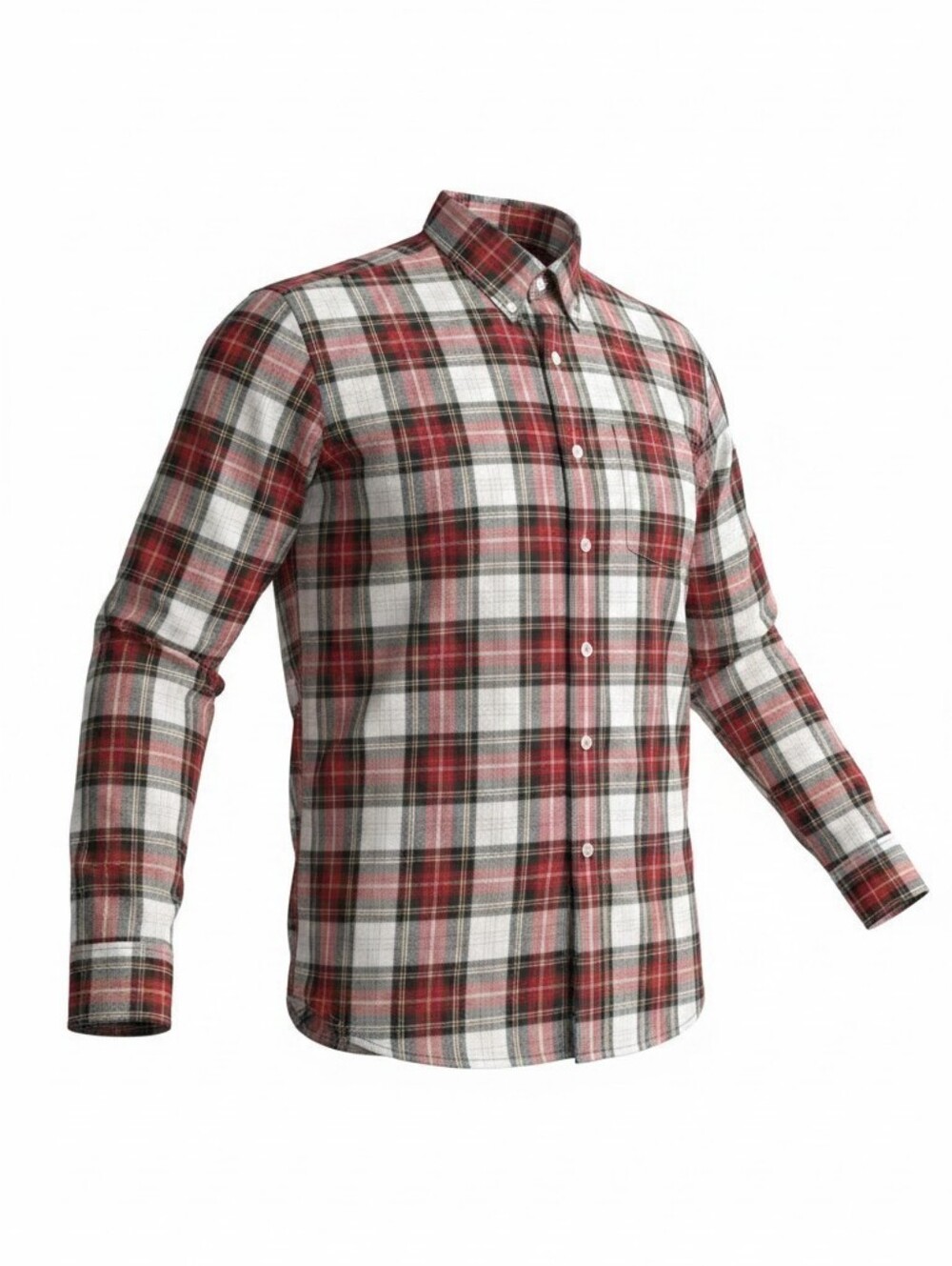 Brooks Brothers Red Fleece Men's Tartan Plaid Button-Down Shirt